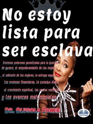 cover image of No Estoy Lista Para Ser Esclava